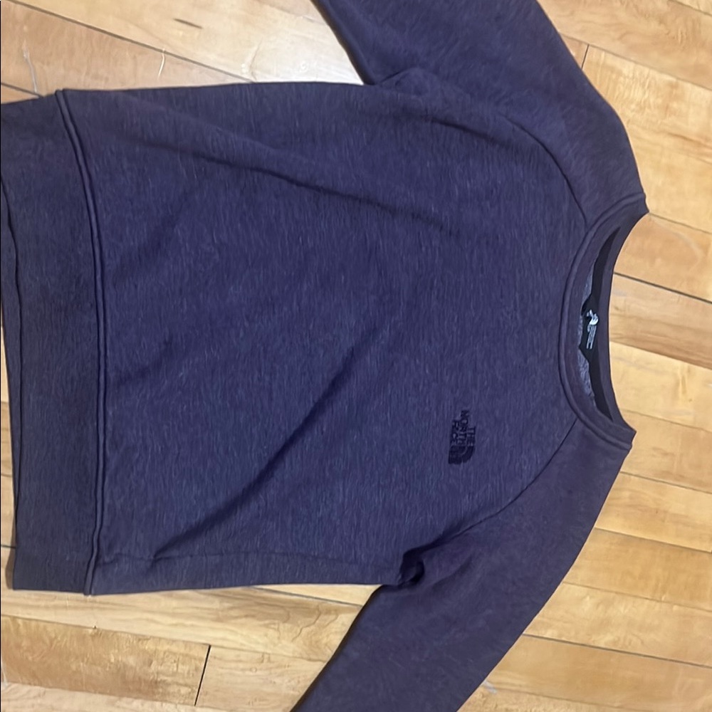 The North Face Dark Purple Crewneck